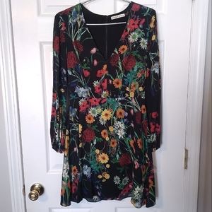 Alice + Olivia floral mini dress